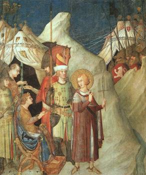 Simone Martini : religion oil painting VIII